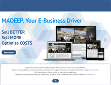 Tablet Screenshot of madeep.com